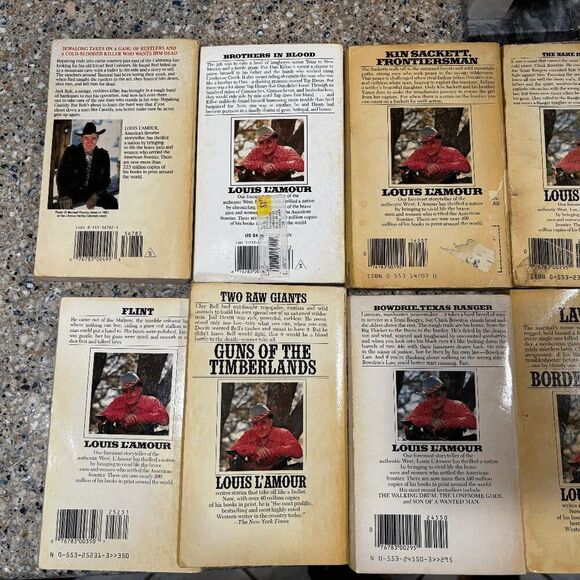 Vintage Louis L'amour Paperback 69 to 94 Killoe, Flint, Bowdrie, Bowdrie's Law - Picture 4 of 6